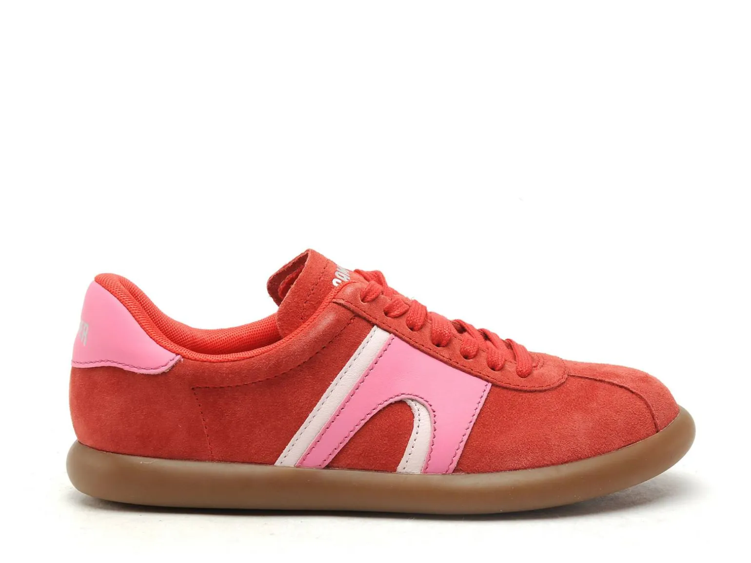 Camper K201608 Rouge Baskets Basses Femme