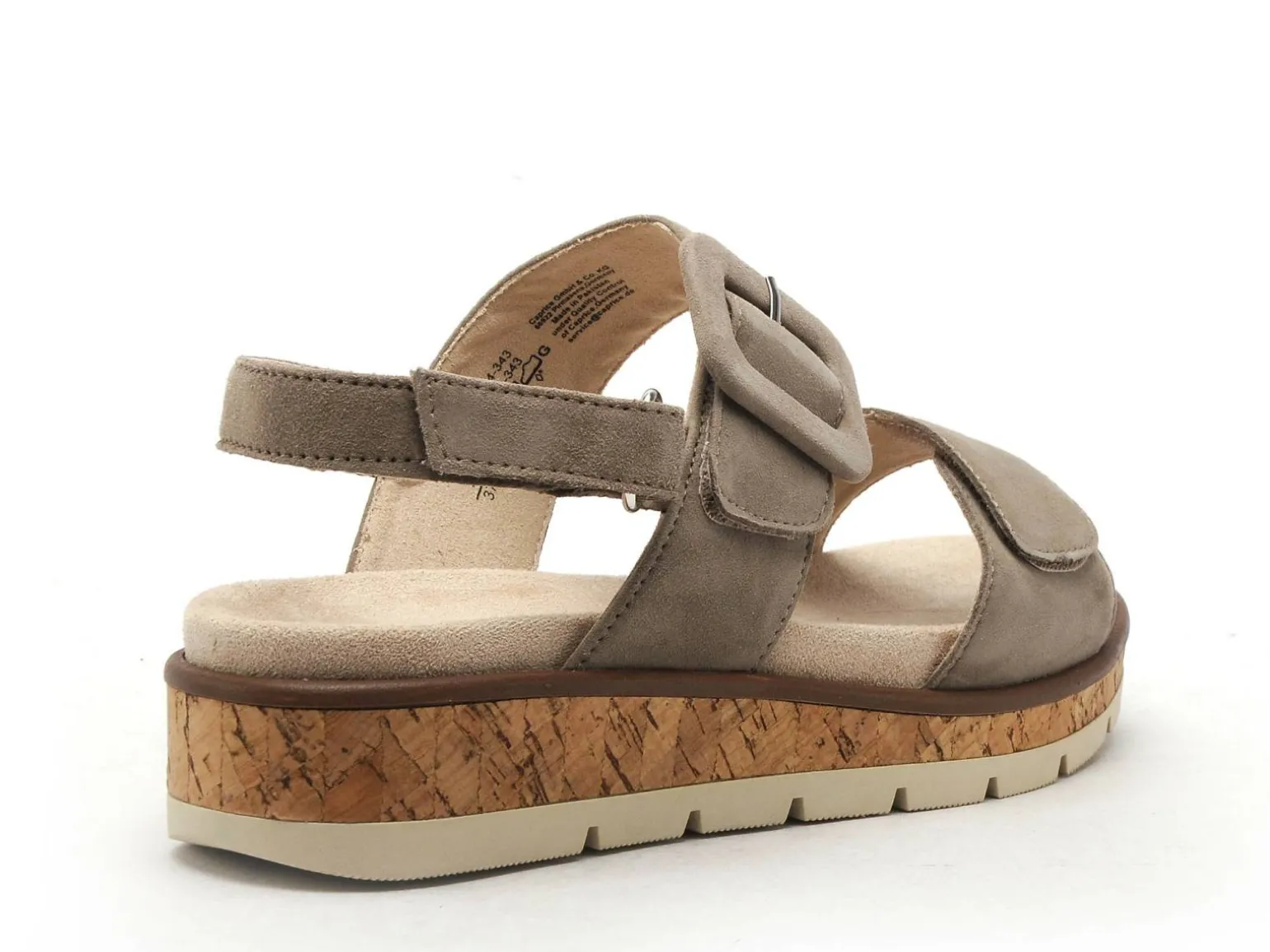 Caprice 28714 Beige Sandales à Talons Femme