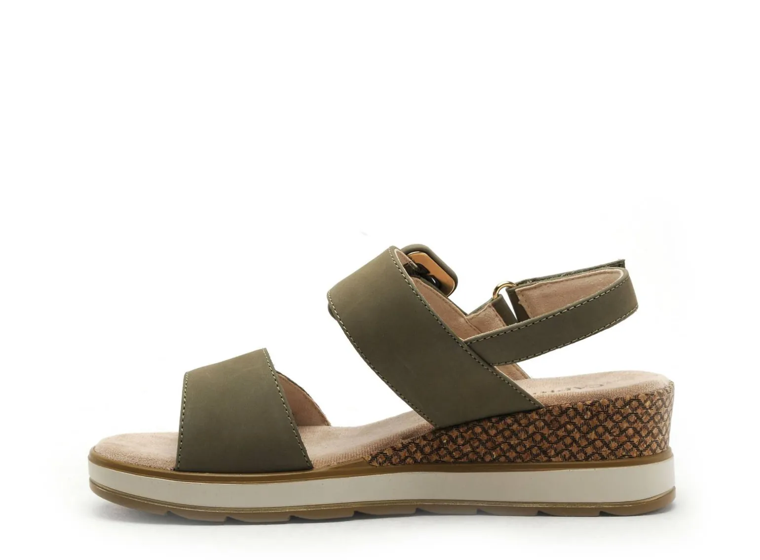 Caprice 28753 Kaki Sandales à Talons Femme