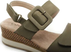 Caprice 28753 Kaki Sandales à Talons Femme