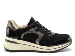 Caprice 23300 44 Noir Baskets Basses Femme