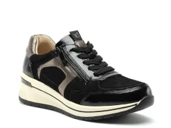 Caprice 23300 44 Noir Baskets Basses Femme