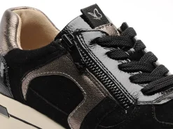 Caprice 23300 44 Noir Baskets Basses Femme