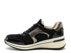 Caprice 23300 44 Noir Baskets Basses Femme