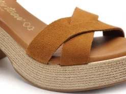 Carla Tortosa 32624 Marron Sandales à Talons Femme