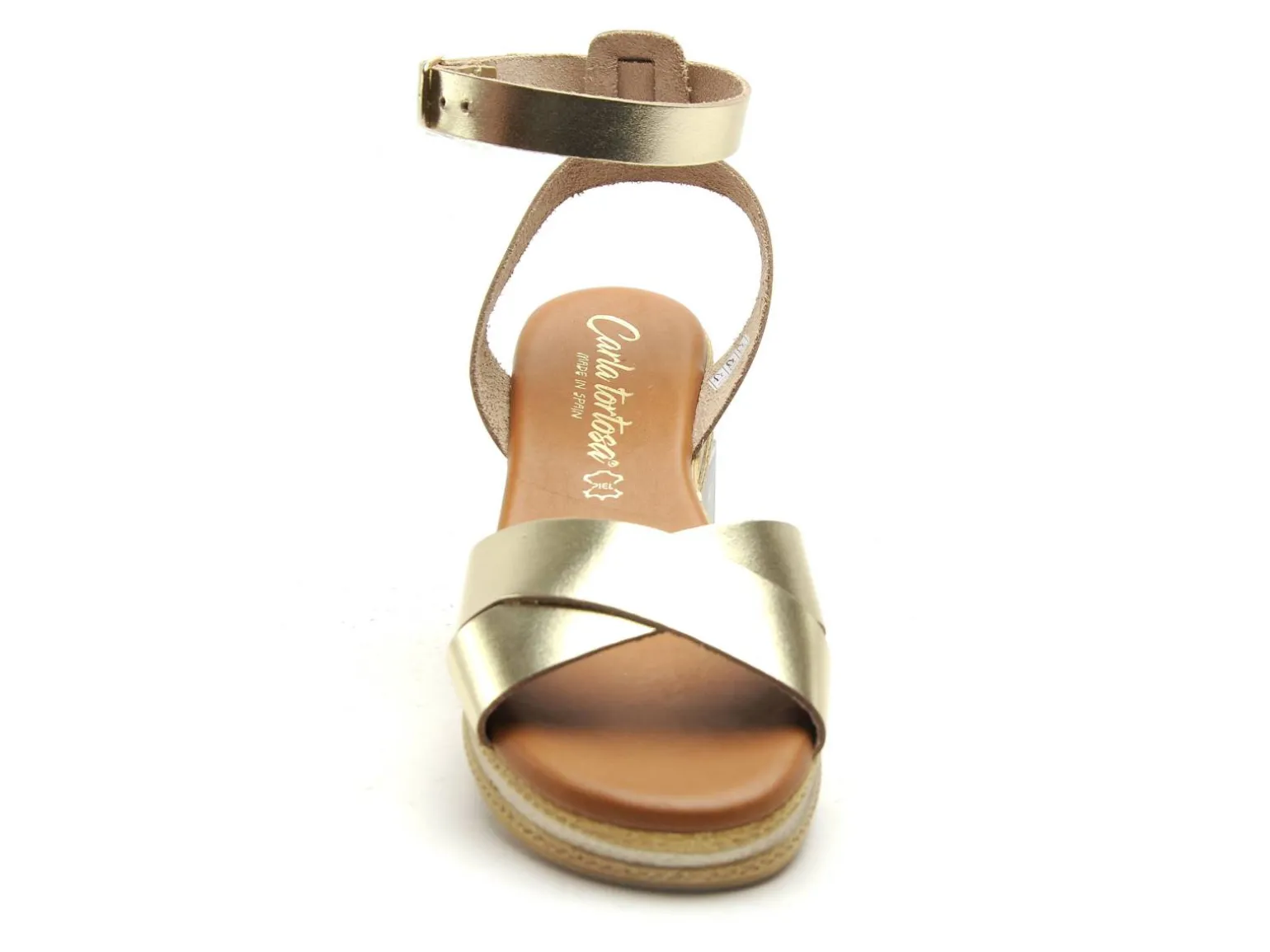 Carla Tortosa 14749 Or Sandales Plates Femme