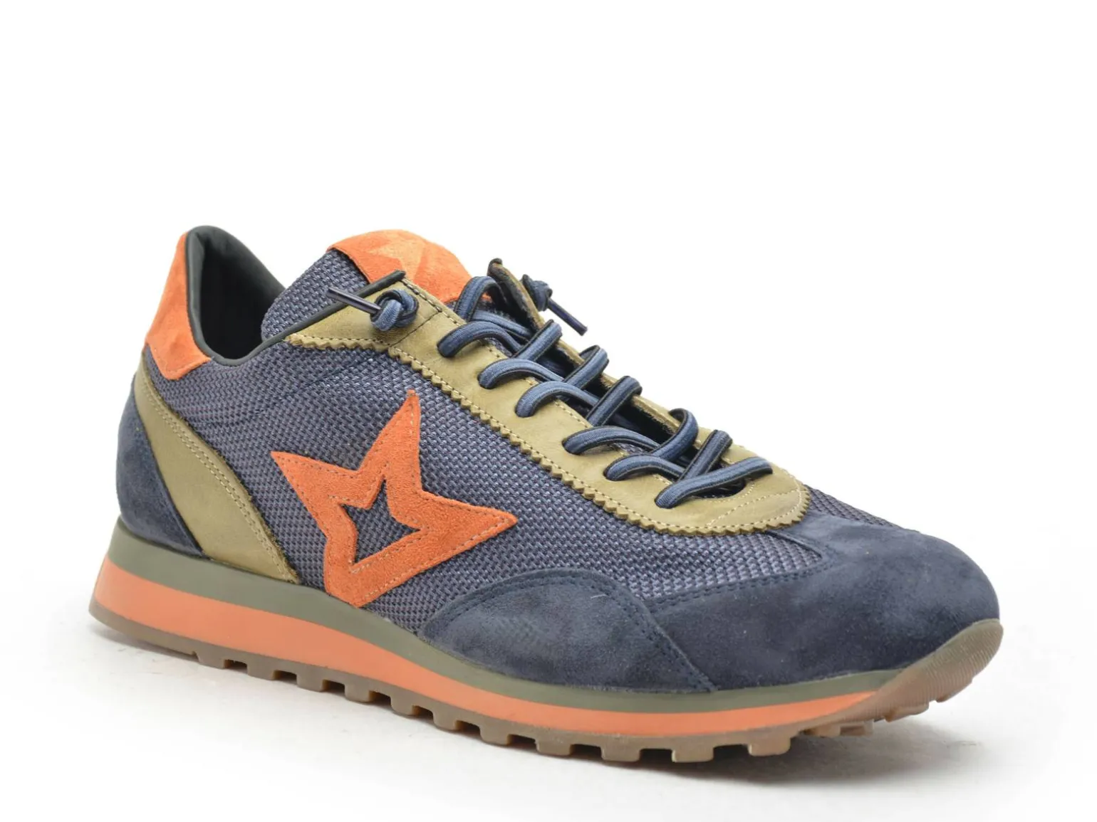 Cetti C1259 Bleu Baskets Basses Homme