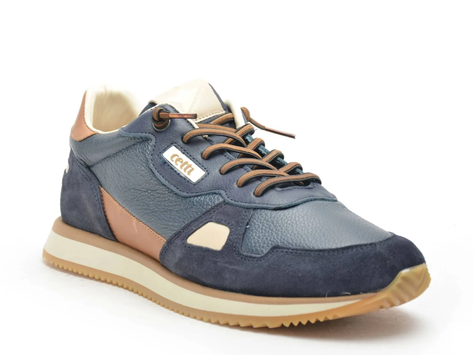 Cetti C1397 Bleu Baskets Basses Homme