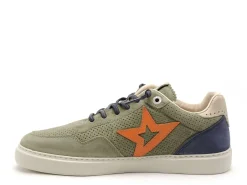 Cetti C1410 Kaki Baskets Basses Homme