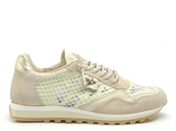 Cetti C848 SRA Beige Baskets Basses Femme