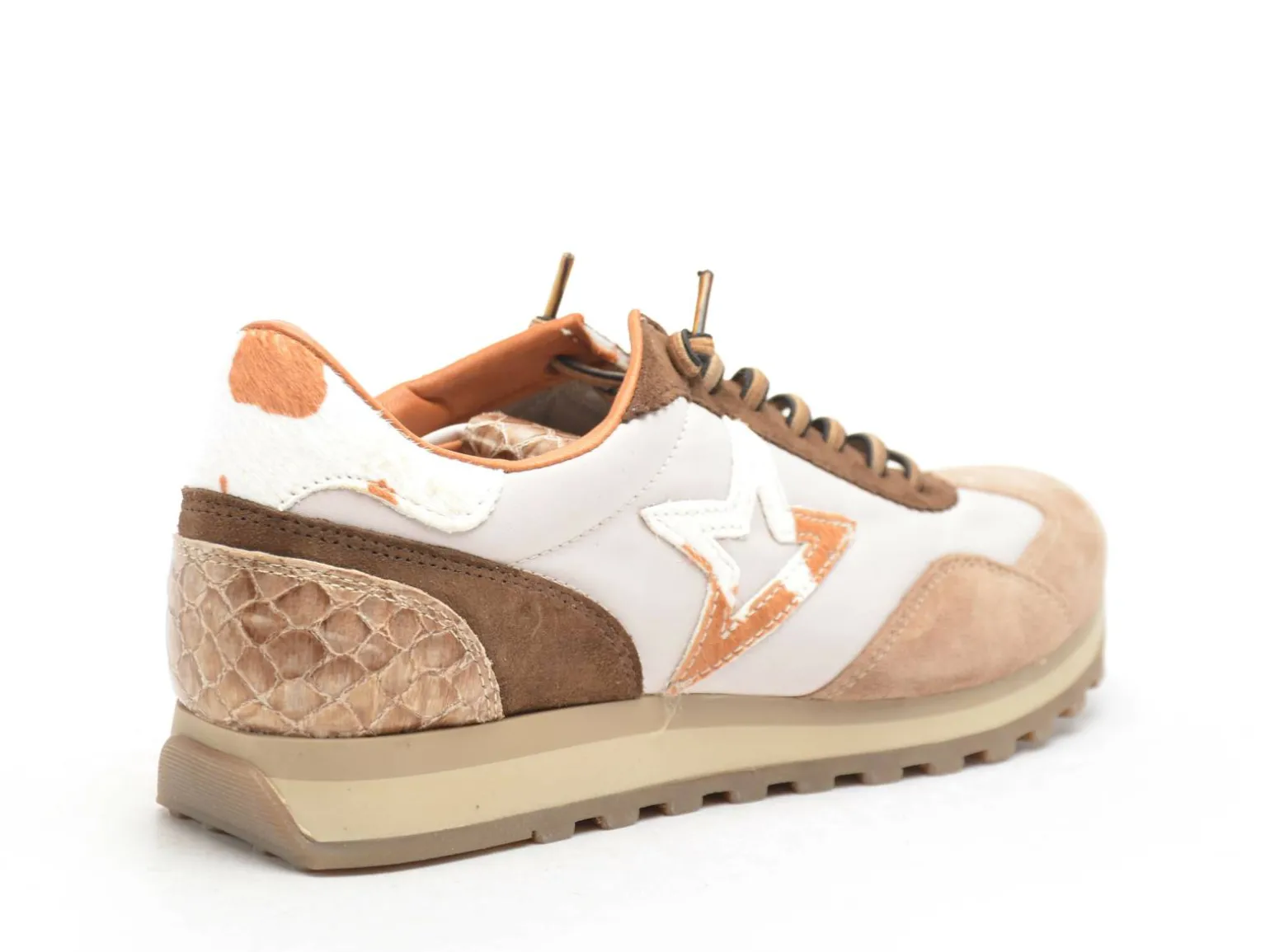 Cetti C1259SRA Beige Baskets Basses Femme