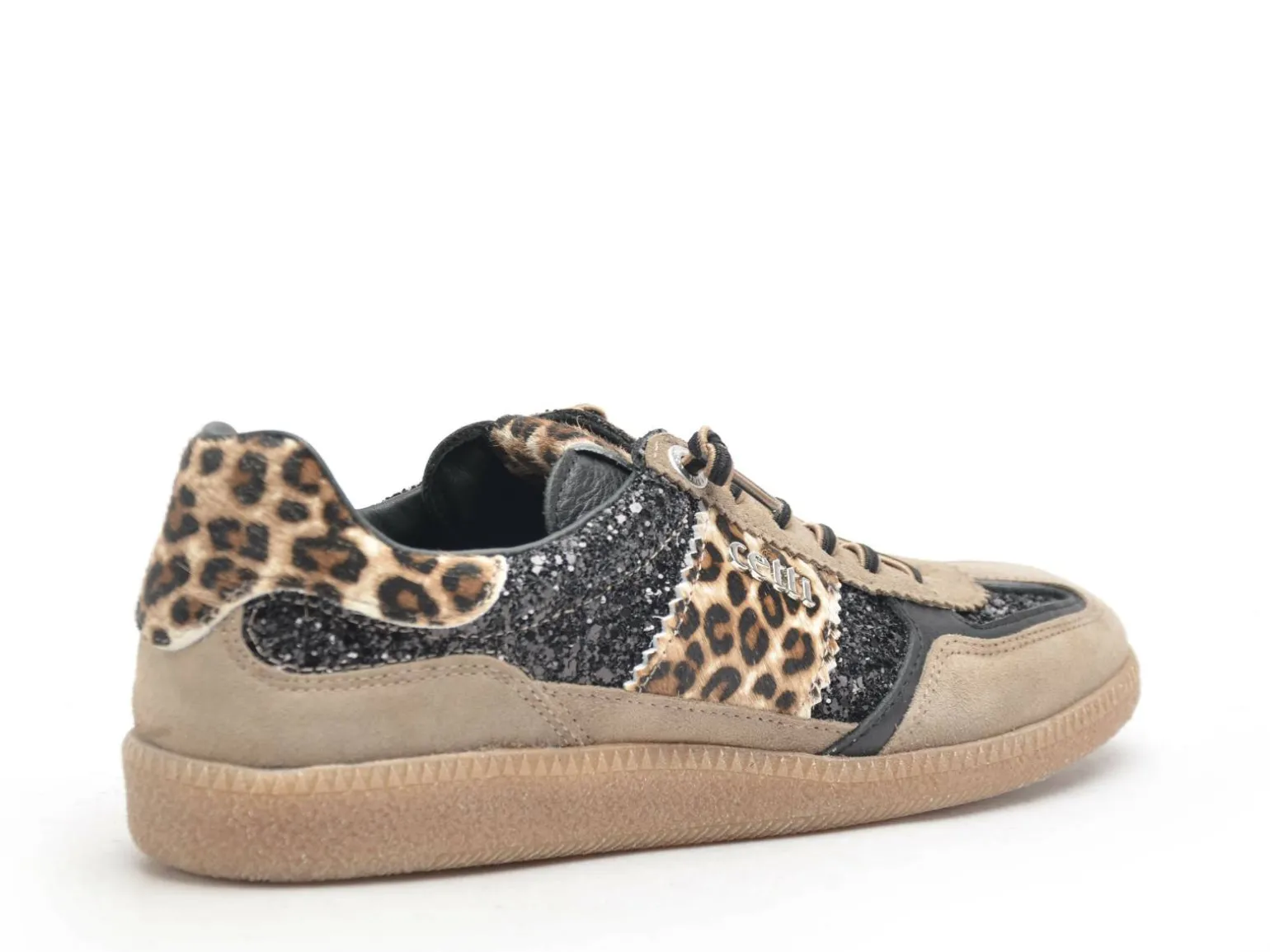 Cetti C1395SRA Noir Baskets Basses Femme