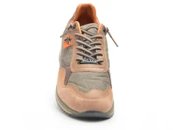 Cetti C848XL Kaki Baskets Basses Homme