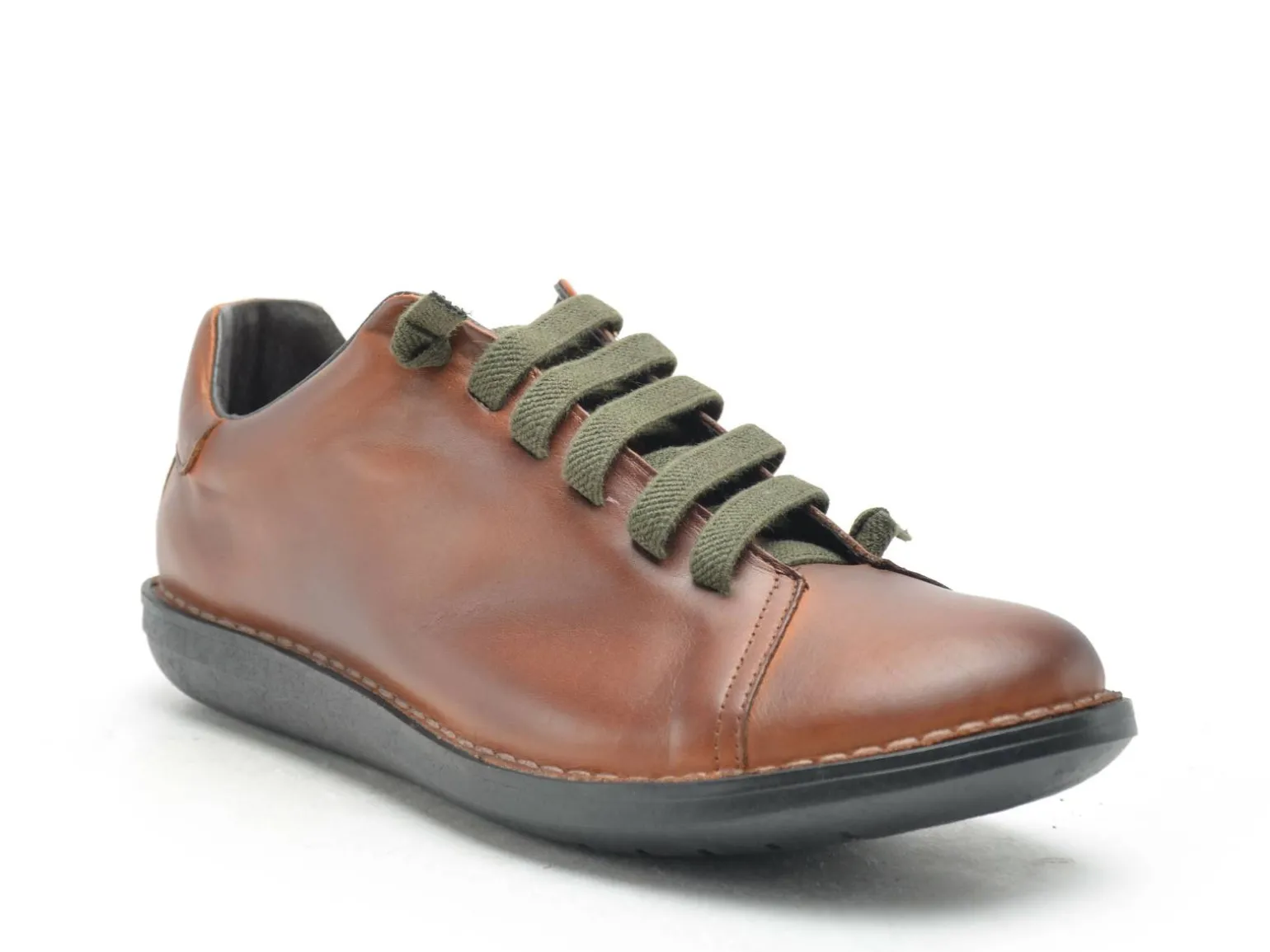 Chacal C1001 Marron Baskets Basses Homme