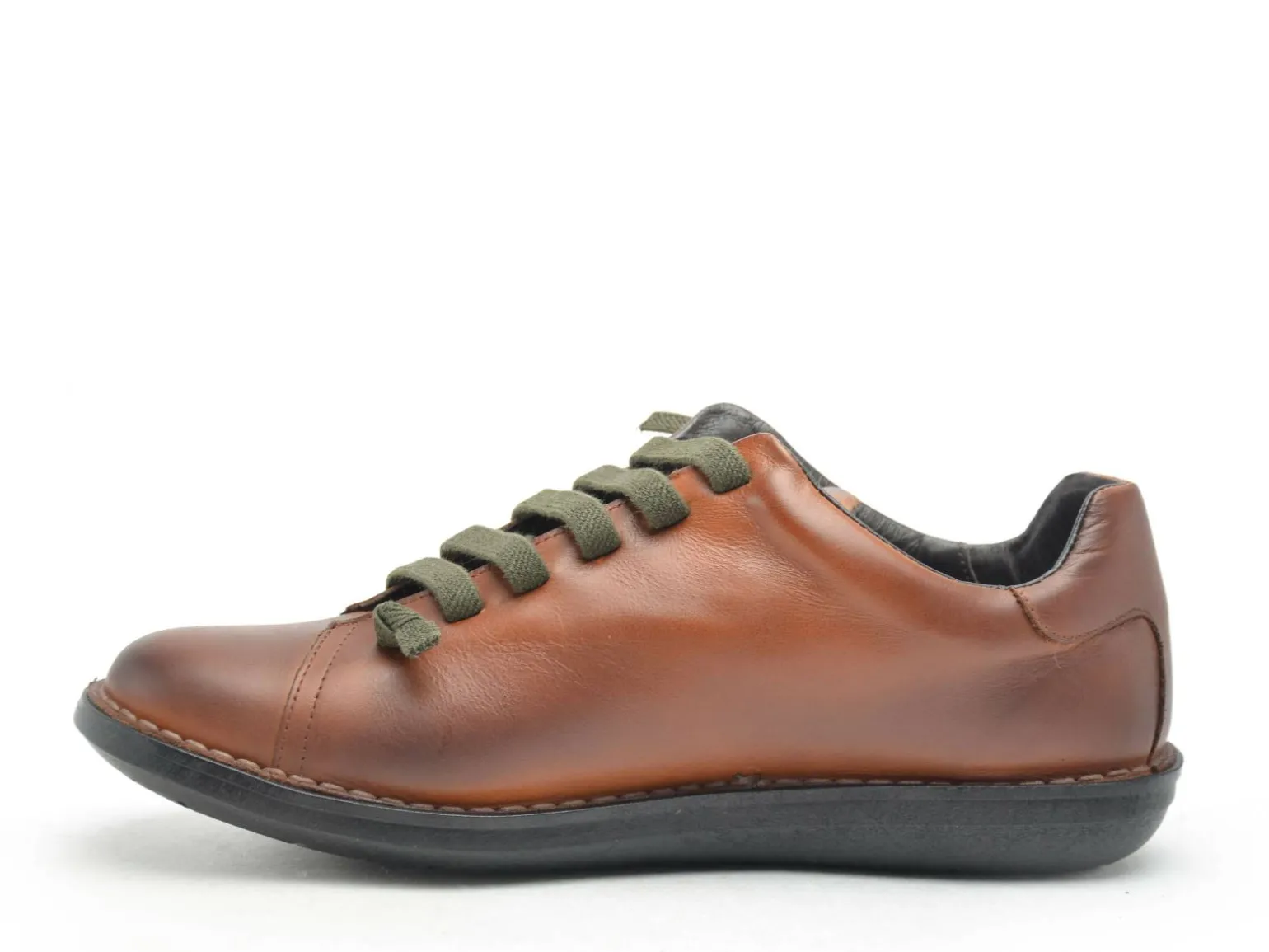 Chacal C1001 Marron Baskets Basses Homme
