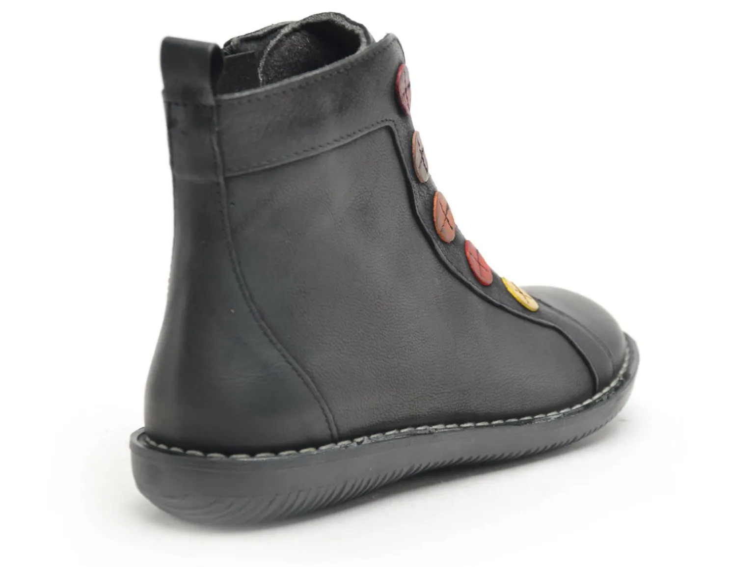 Chacal 7238 Noir Boots et Bottines Plates Femme