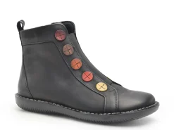Chacal 7238 Noir Boots et Bottines Plates Femme