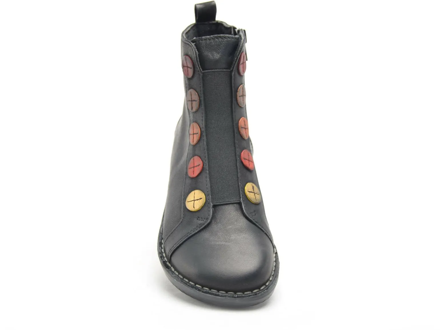 Chacal 7238 Noir Boots et Bottines Plates Femme