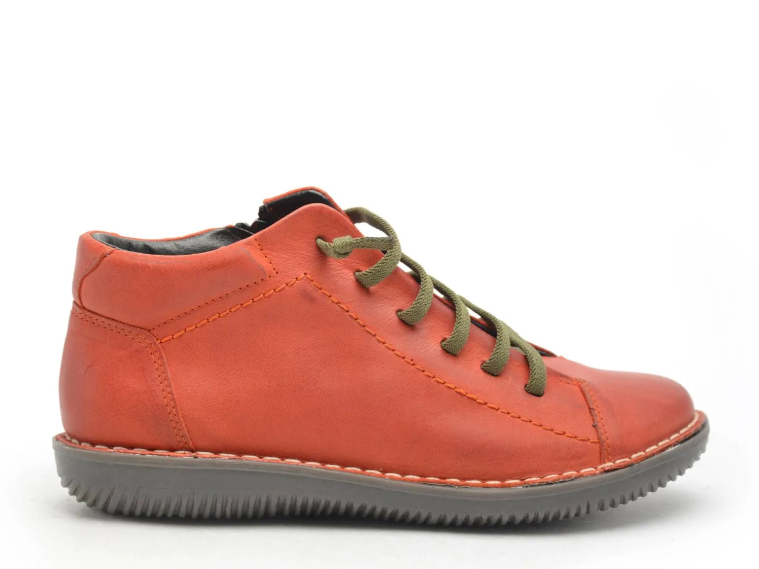 Chacal 7204 Orange Boots et Bottines Plates Femme