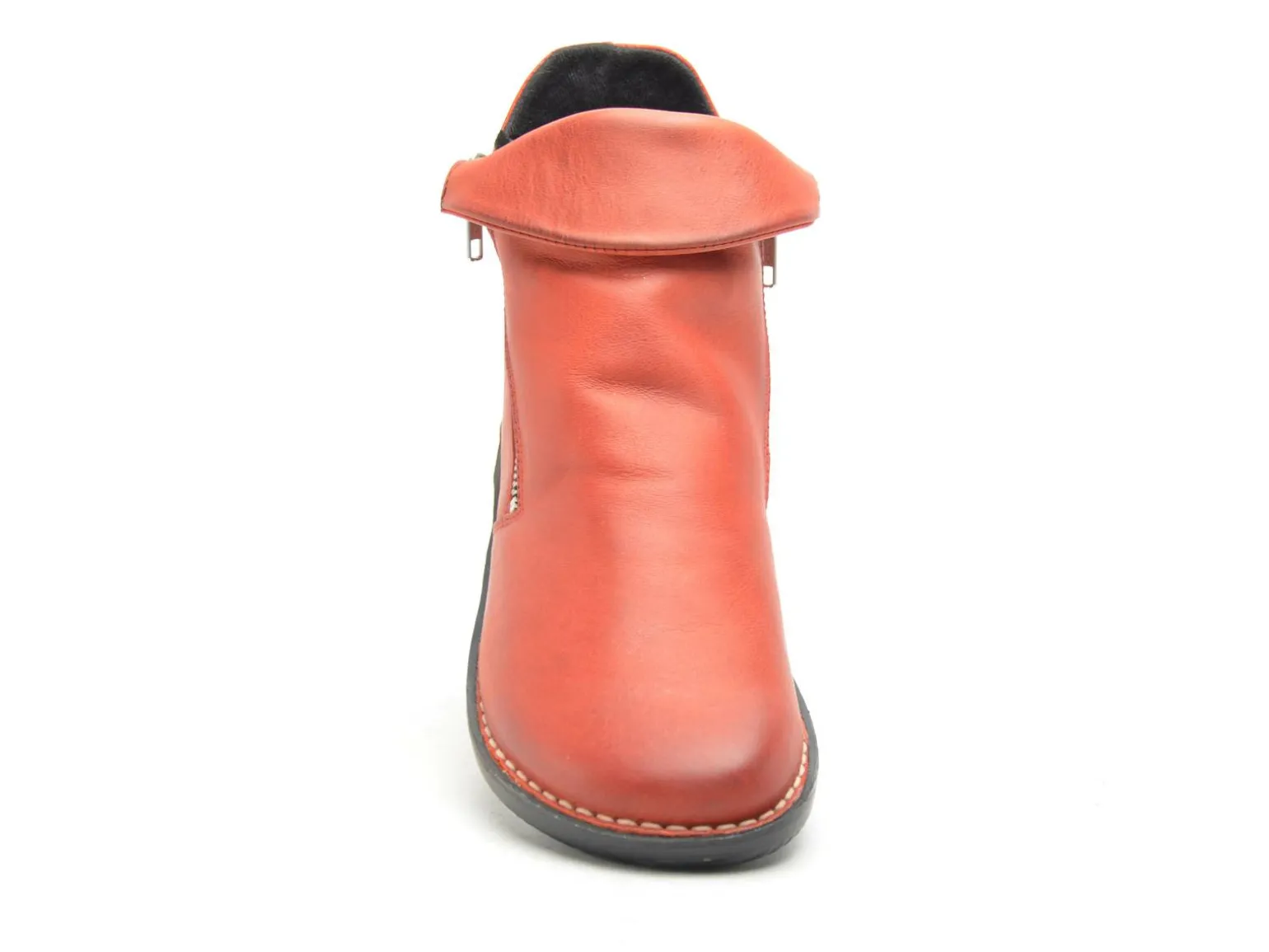 Chacal 7237 Orange Boots et Bottines Plates Femme