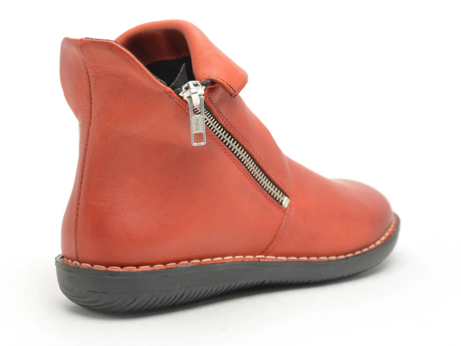 Chacal 7237 Orange Boots et Bottines Plates Femme