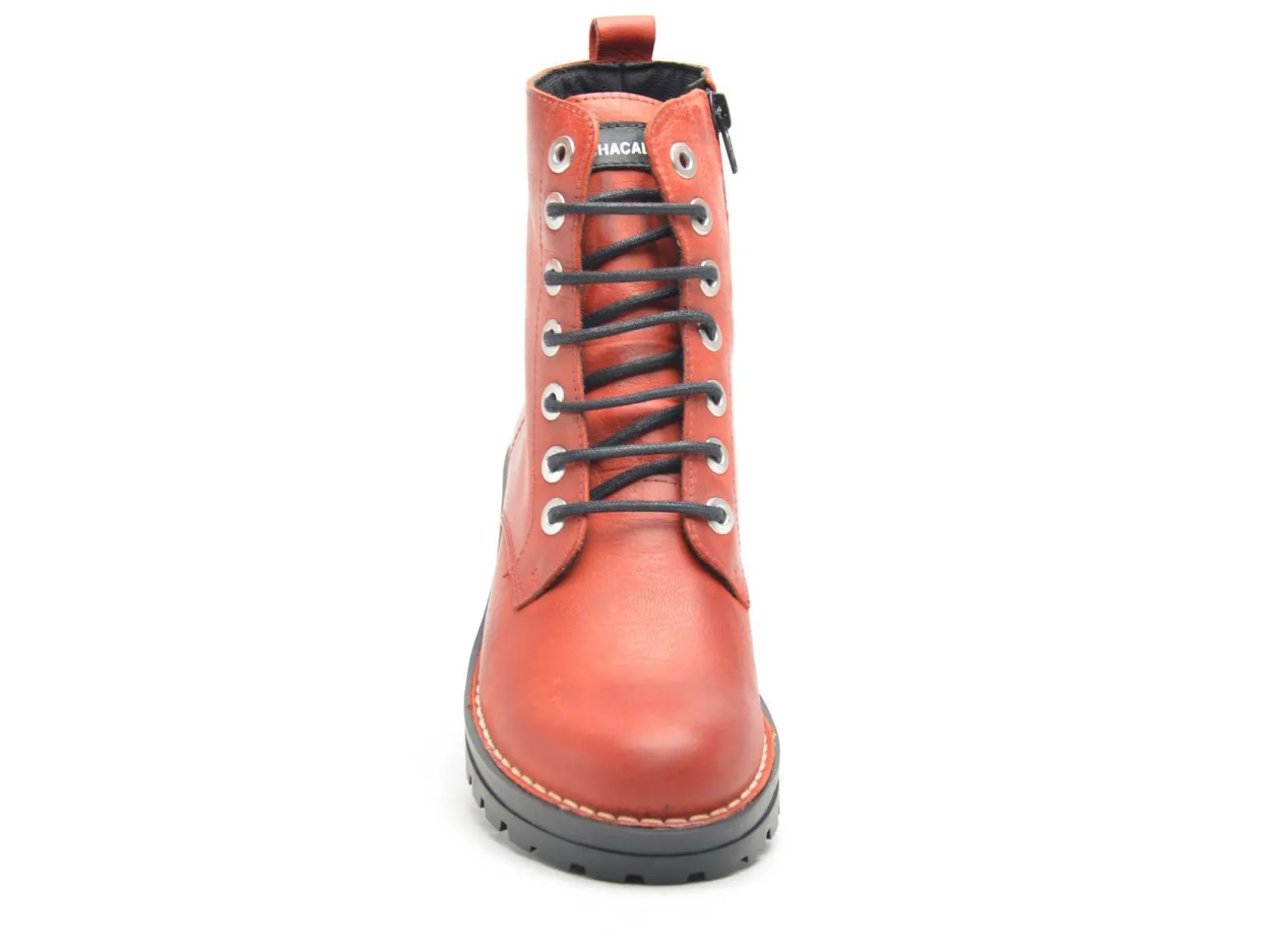 Chacal 7240 Orange Boots et Bottines Plates Femme