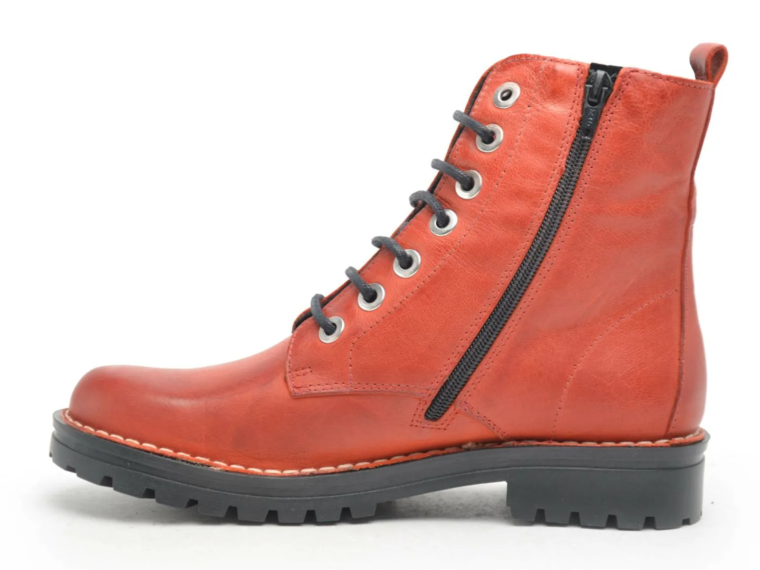 Chacal 7240 Orange Boots et Bottines Plates Femme