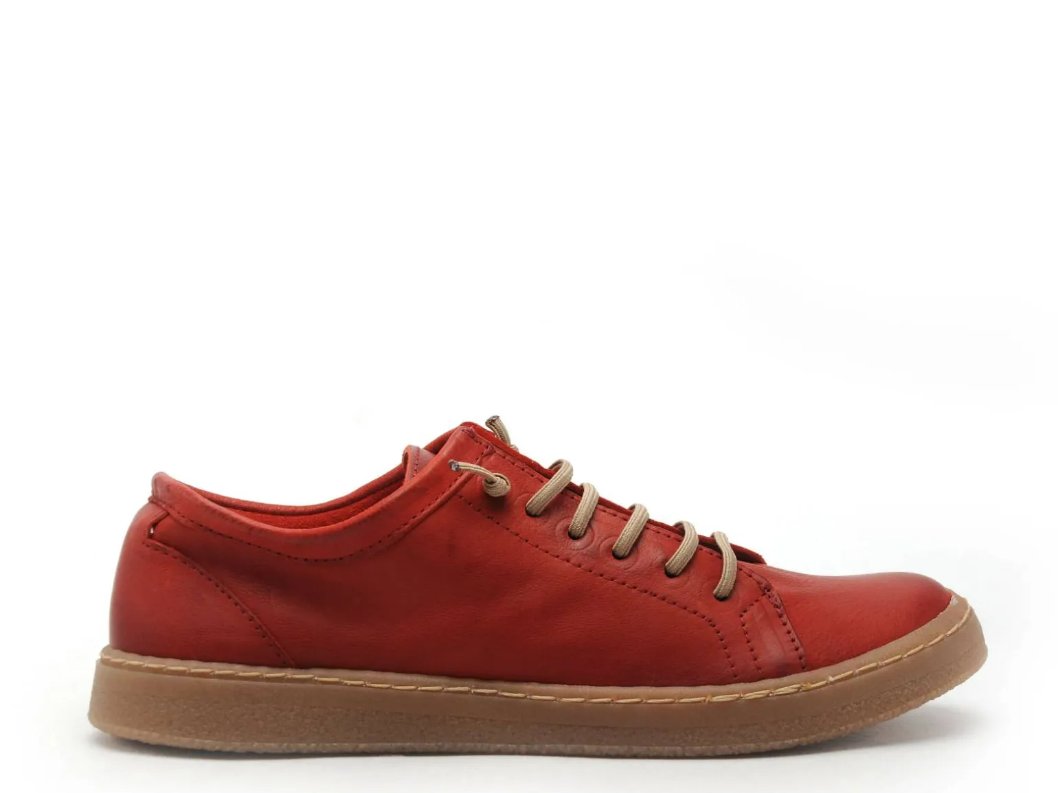 Chacal 7091 Rouge Baskets Basses Femme