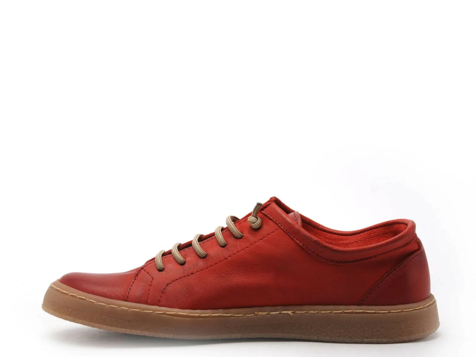 Chacal 7091 Rouge Baskets Basses Femme