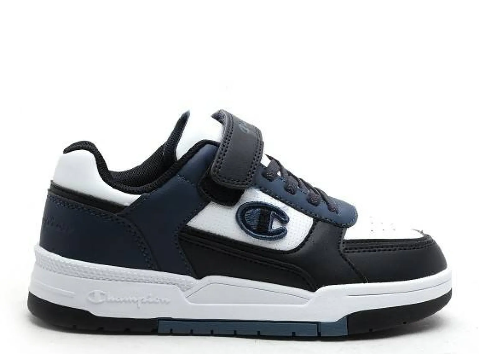 Champion REBOUND HERITAGE PS GS Bleu Baskets Basses Garçon