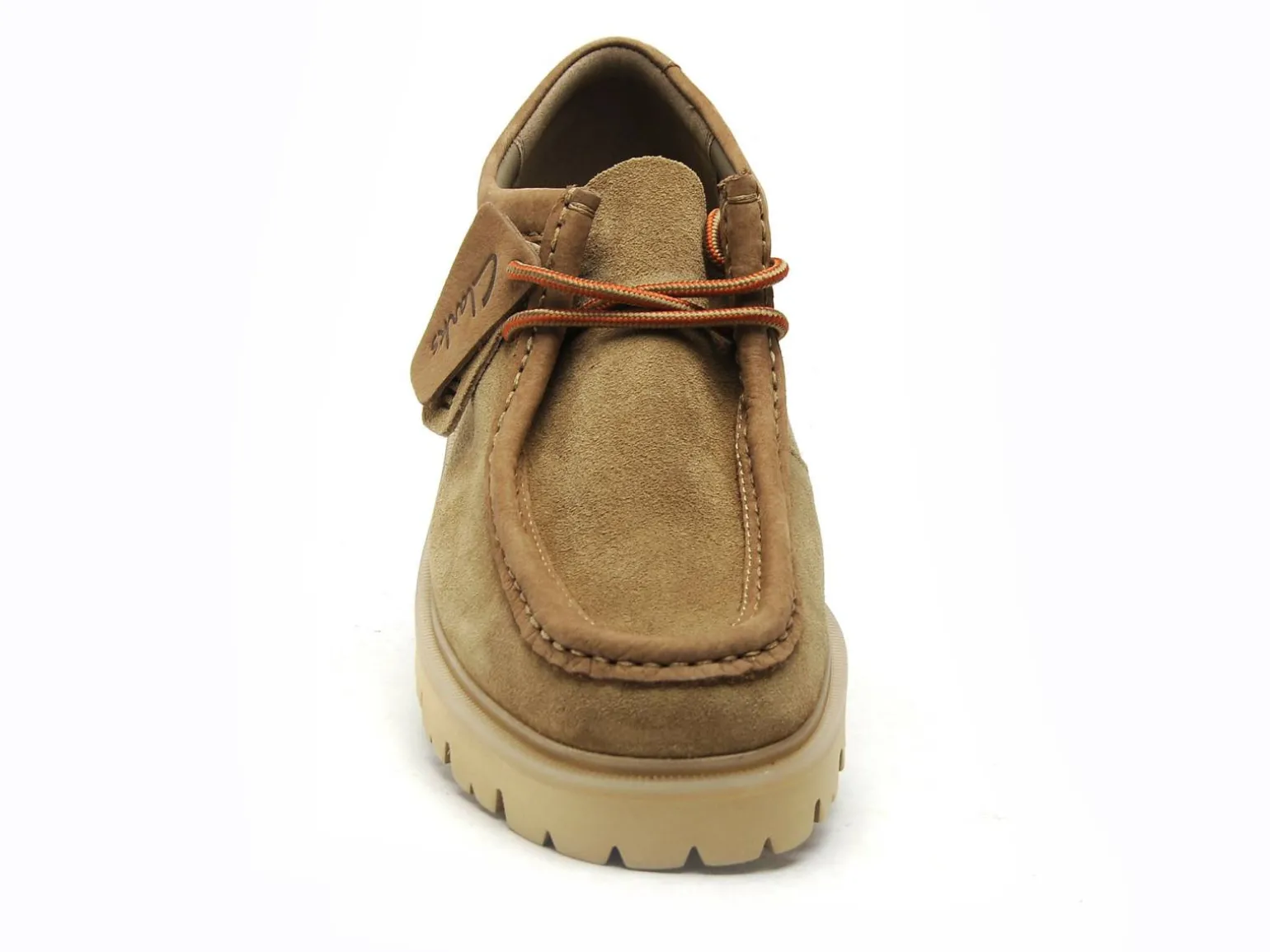Clarks CLEYHILL SEAM Beige Mocassins Homme