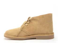 Clarks DESERT BT EVO Beige Boots et Bottines Plates Femme