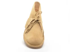 Clarks DESERT BT EVO Beige Boots et Bottines Plates Femme