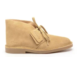 Clarks DESERT BT EVO Beige Boots et Bottines Plates Femme