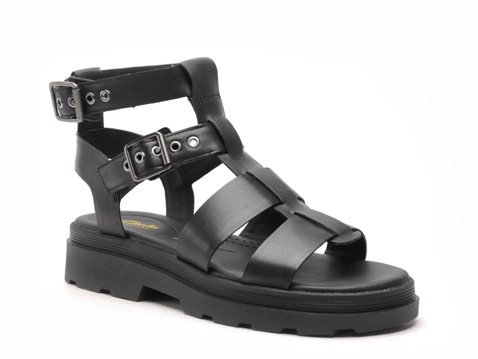 Clarks ORINNOCO COVE Noir Sandales à Talons Femme