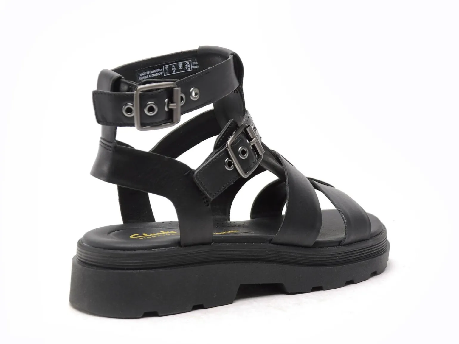 Clarks ORINNOCO COVE Noir Sandales à Talons Femme