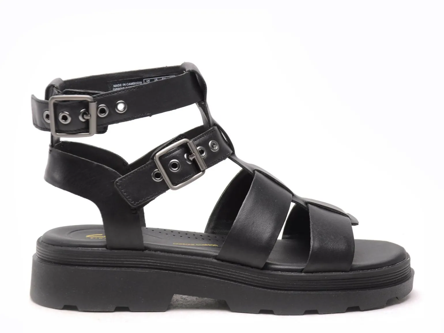 Clarks ORINNOCO COVE Noir Sandales à Talons Femme