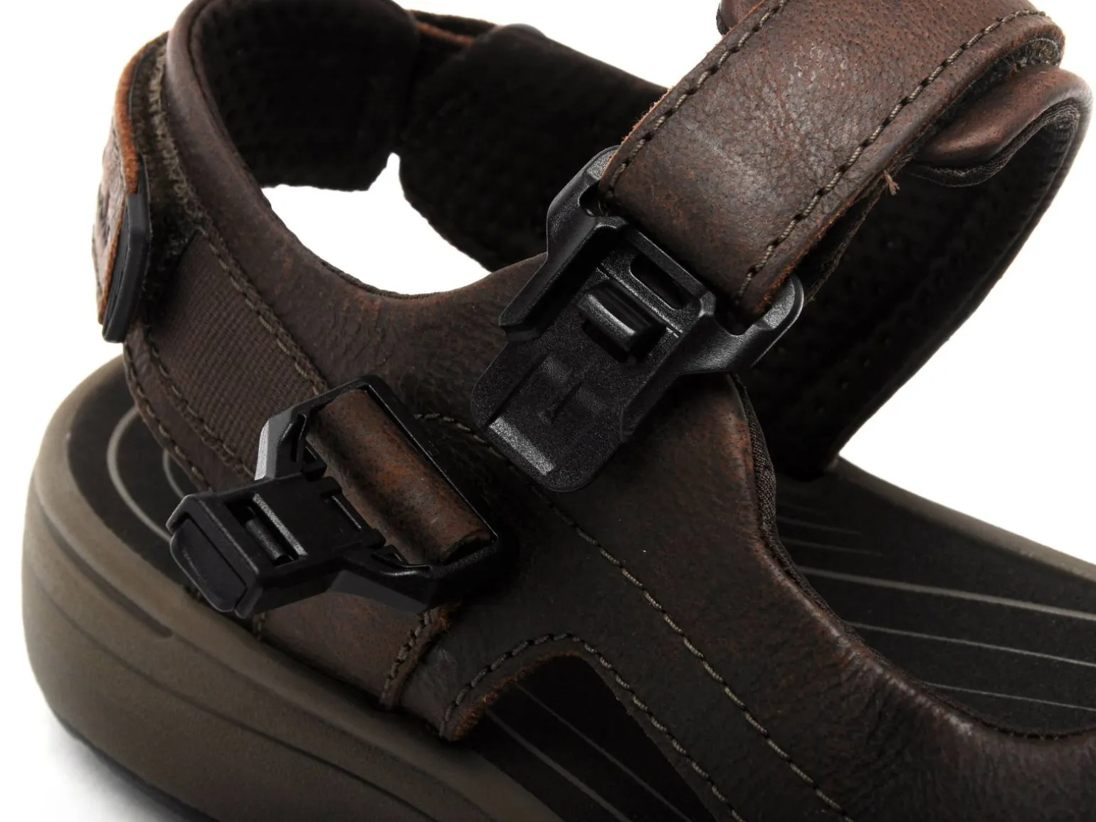 Clarks SALTWAY EDGE Marron Sandales Homme