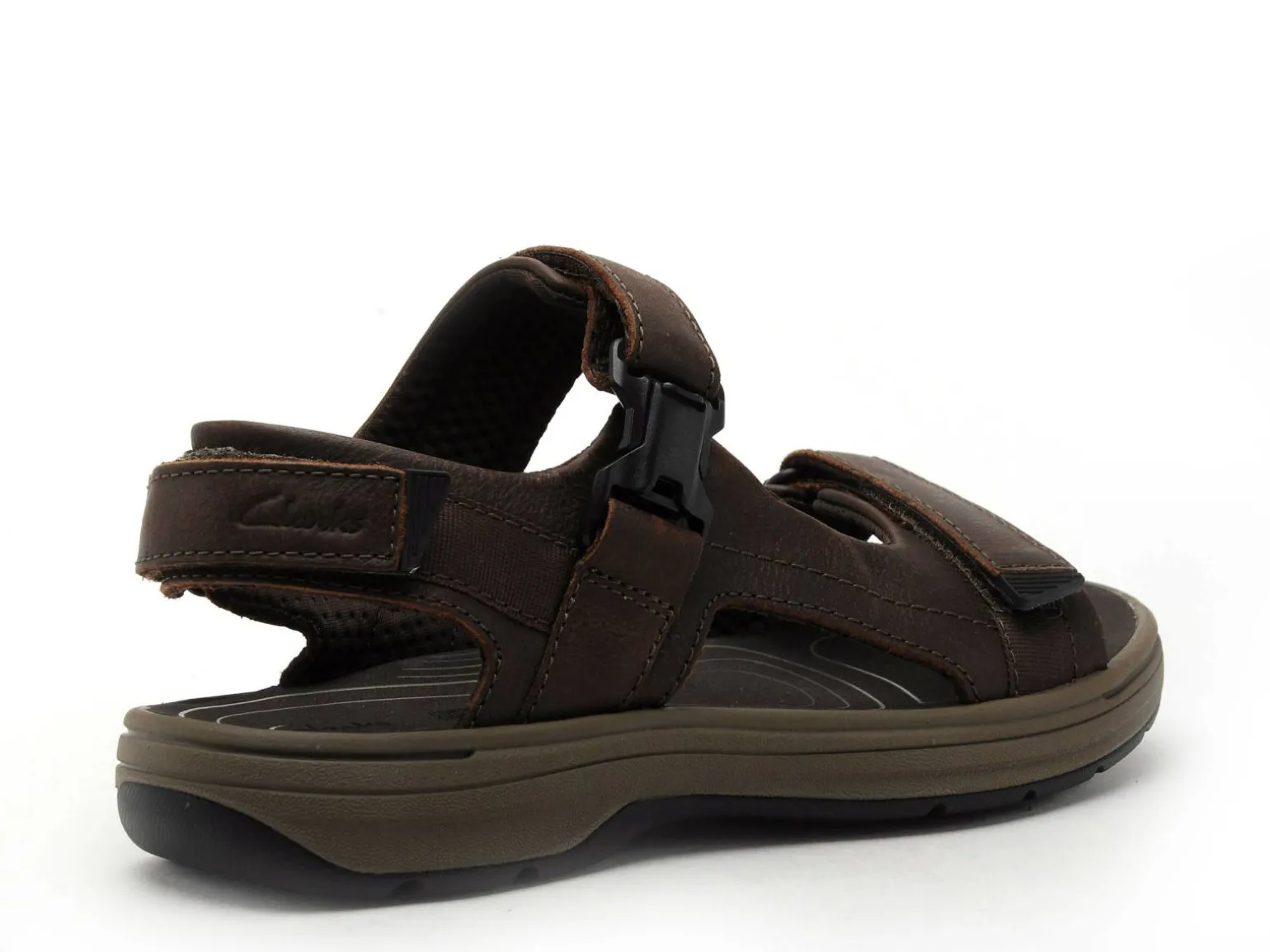 Clarks SALTWAY EDGE Marron Sandales Homme
