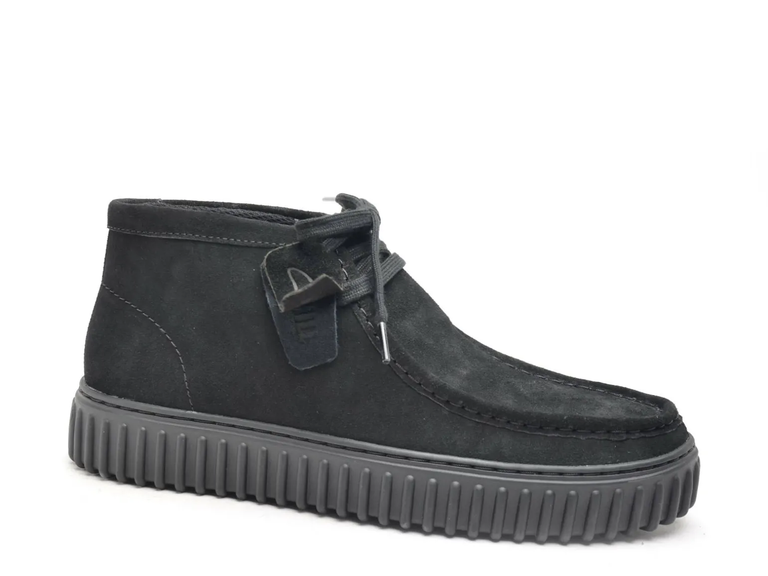 Clarks TORHILL HI Noir Mocassins Homme