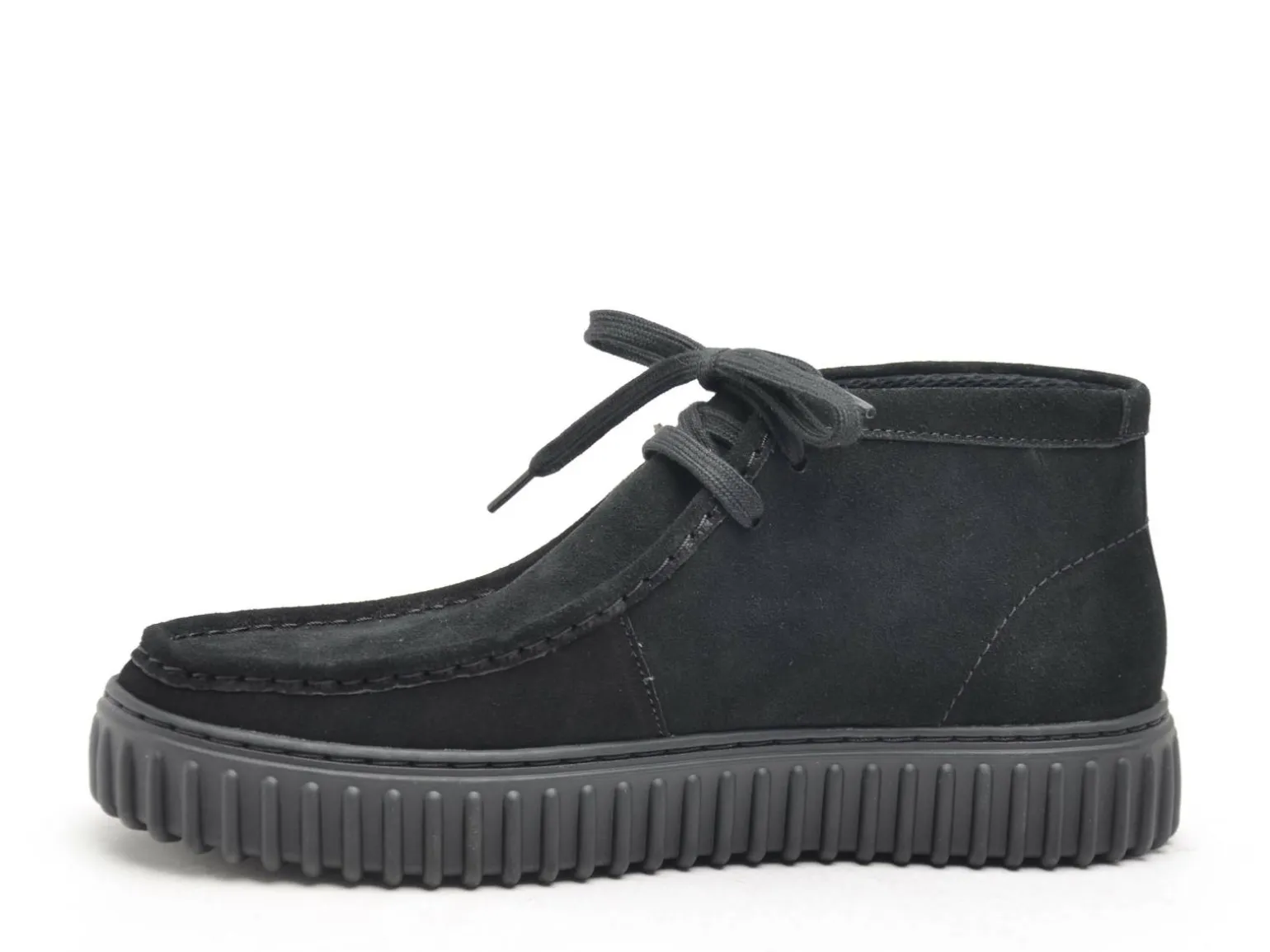 Clarks TORHILL HI Noir Mocassins Homme