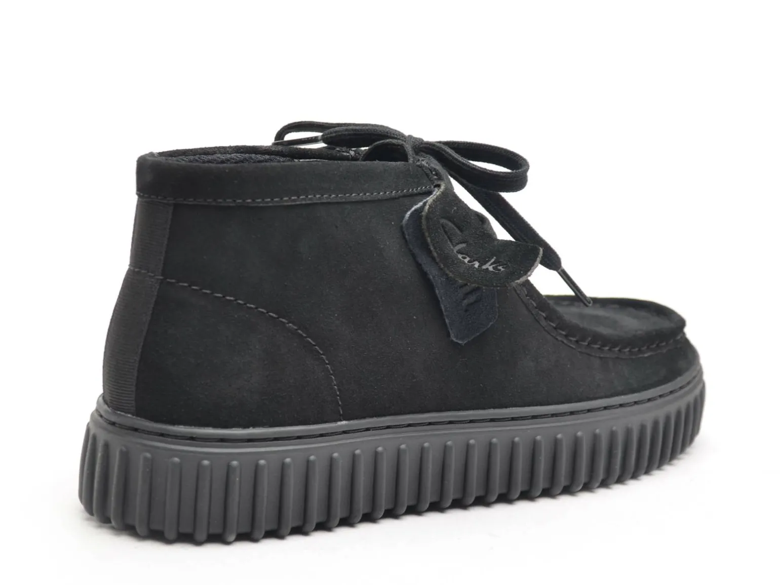 Clarks TORHILL HI Noir Mocassins Homme