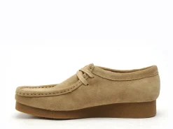 Clarks WALLABEE EVO Beige Mocassins Femme