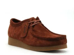 Clarks WALLABEEEVO Marron Mocassins Homme
