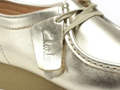 Clarks WALLABEE EVO Or Mocassins Femme