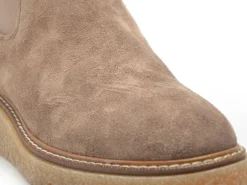 Coco Abricot EBERBACH Chelsea Beige Boots et Bottines à Talons Femme