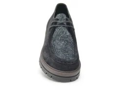 Coco Abricot ECAILLON Noir Mocassins Femme