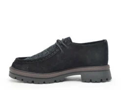 Coco Abricot ECAILLON Noir Mocassins Femme