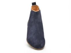 Coco Abricot ESPECHE Chelsea Bleu Boots et Bottines Plates Femme