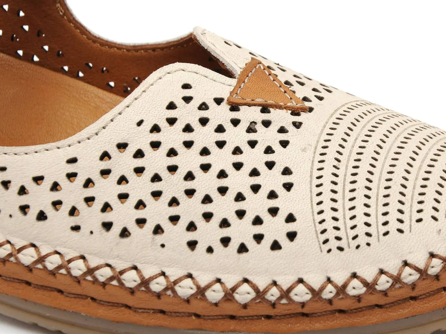 Coco Abricot MAFFRECOURT Beige Ballerines Femme